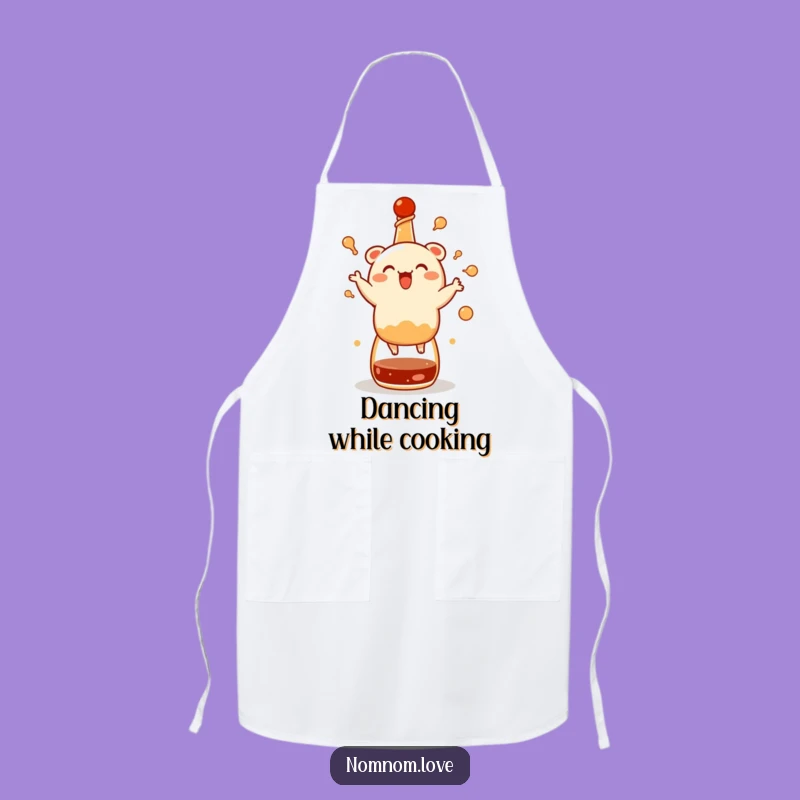 Funny Bao Bun Dance Apron: Cook with Joy with This Hilarious Foodie Essential