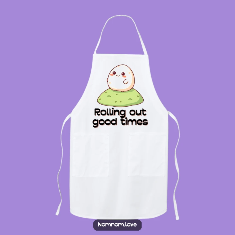 Funny Mochi Apron - Chef's Happy Dessert Rolling Kitchen Gift