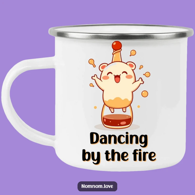 Funny Bao Bun Dance Camping Mug: Your Hilarious Companion for Every Meal Outdoors