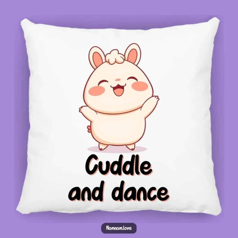 Funny Bao Bun Dance Pillow - Soft & Comical Comfort, Adorable Foodie Gift