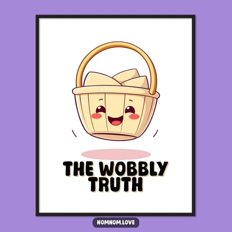 Funny Dim Sum Digital Art - Playful Foodie Scene - Instant Download Gift!