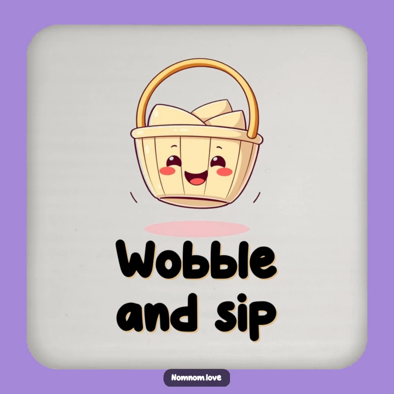 Funny Dim Sum Coasters - Playful Foodie Set for Tables - Perfect Party Gift!