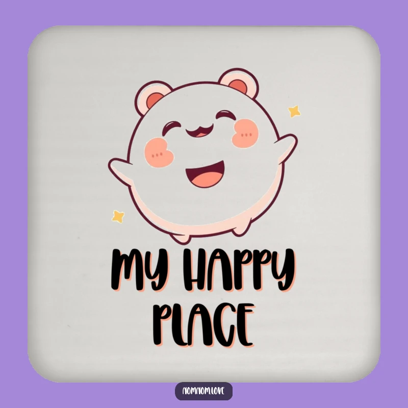 Funny Bao Bun Coasters - Gleeful Foodie Set for Tables - Perfect Party Gift!