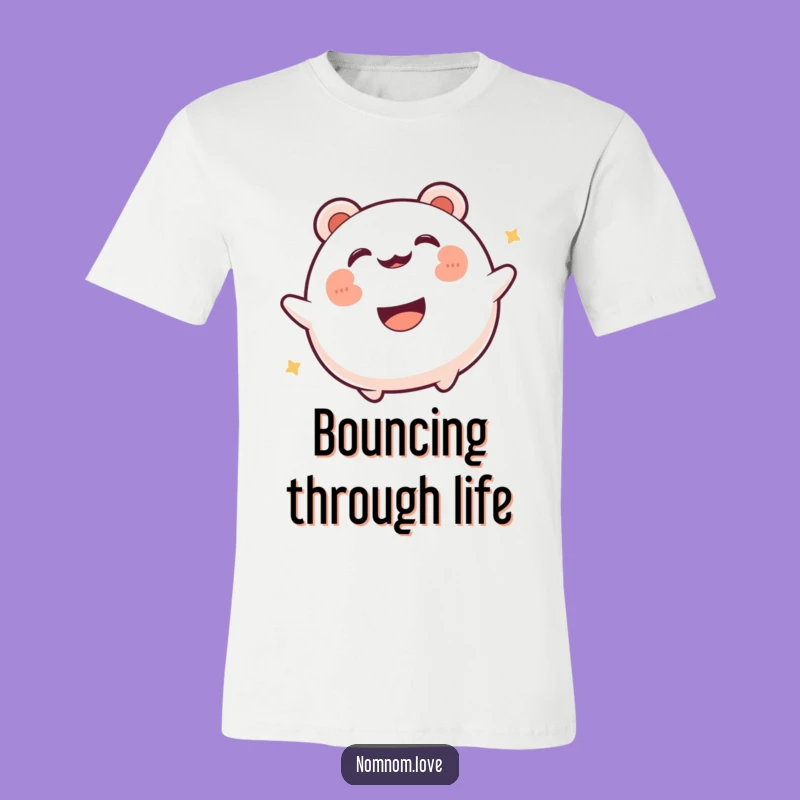 Funny Bouncing Bao Bun T-Shirt - Gleeful Foodie Apparel - Hilarious Gift!