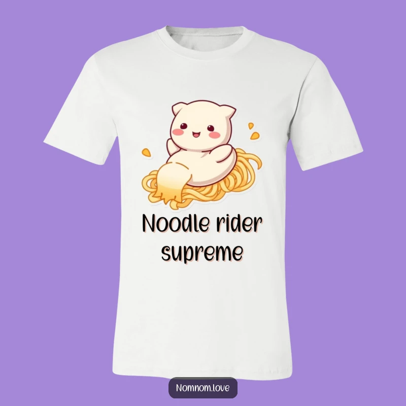 Funny Dumpling Noodle Slide Tee: Wear Your Fun with This Hilarious Foodie Shirt