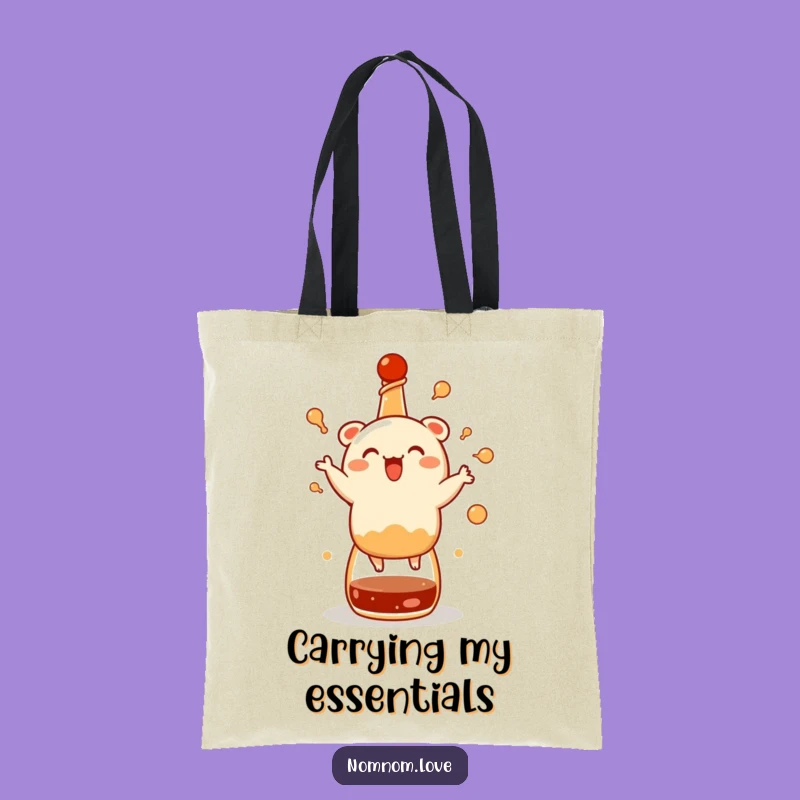 Funny Bao Bun Dance Tote Bag: Carry Your Essentials with This Hilarious Foodie Accessory